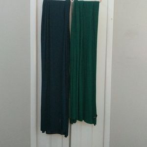 Rabia Z hijab lot (navy and green) Pinless hijab